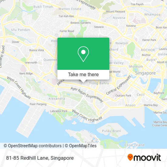 81-85 Redhill Lane地图