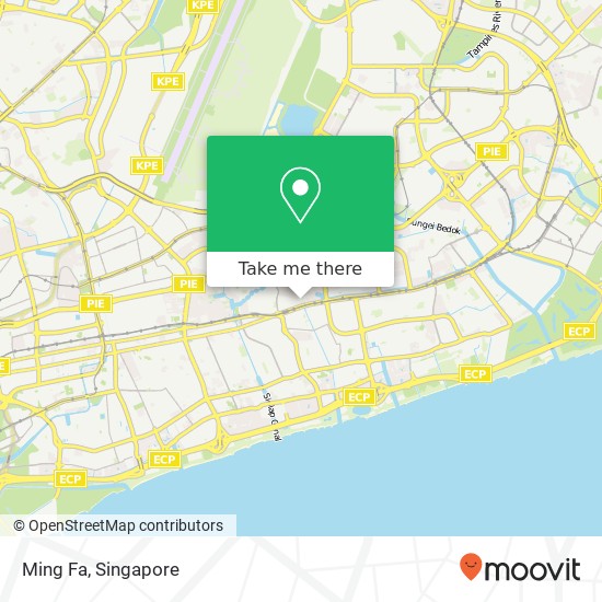 Ming Fa map
