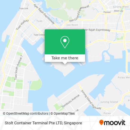 Stolt Container Terminal Pte LTD map