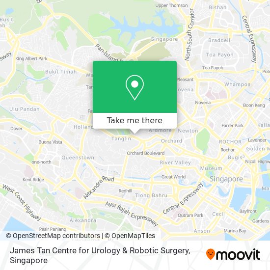 James Tan Centre for Urology & Robotic Surgery map