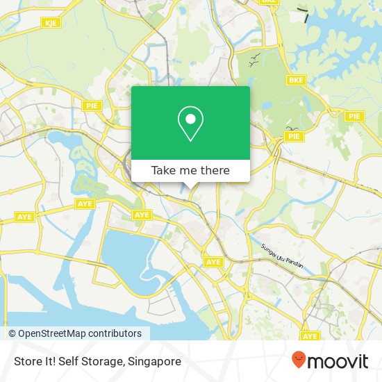 Store It! Self Storage map