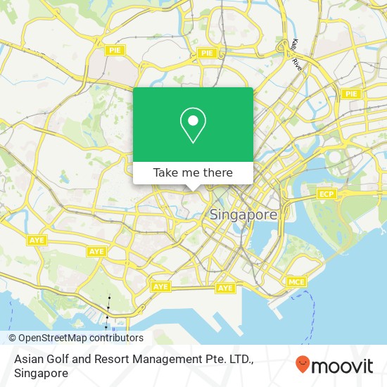 Asian Golf and Resort Management Pte. LTD. map