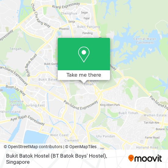 Bukit Batok Hostel (BT Batok Boys' Hostel) map
