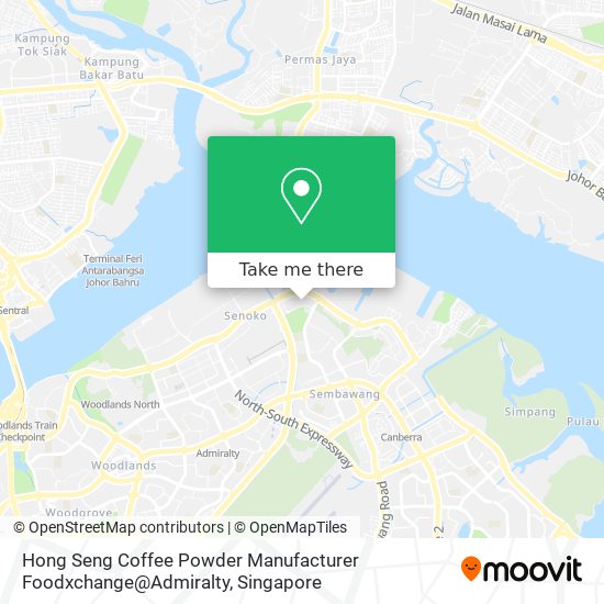 Hong Seng Coffee Powder Manufacturer Foodxchange@Admiralty map