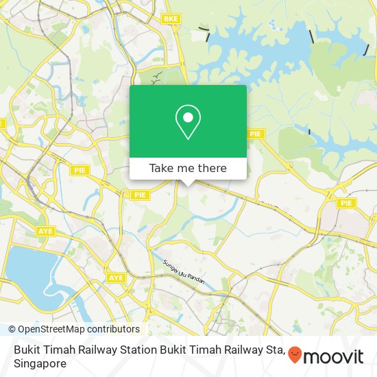Bukit Timah Railway Station Bukit Timah Railway Sta map
