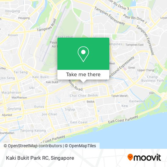 Kaki Bukit Park RC map
