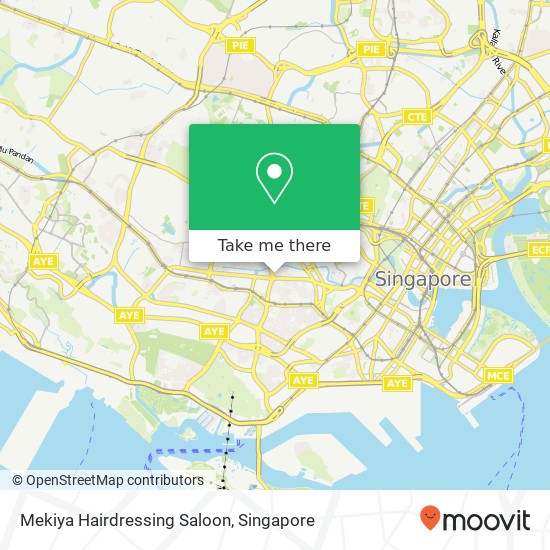 Mekiya Hairdressing Saloon map