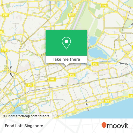 Food Loft map