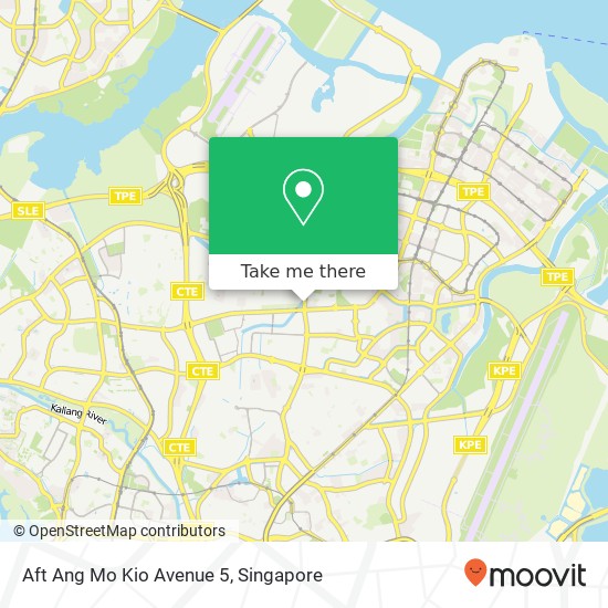 Aft Ang Mo Kio Avenue 5 map