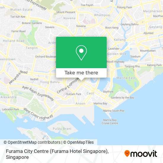 Furama City Centre (Furama Hotel Singapore)地图