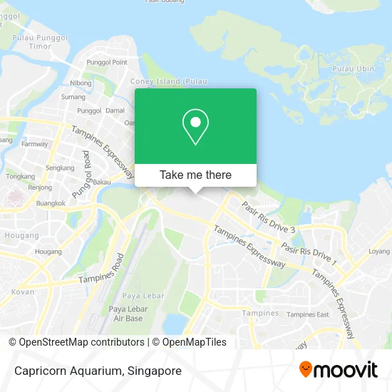 Capricorn Aquarium map