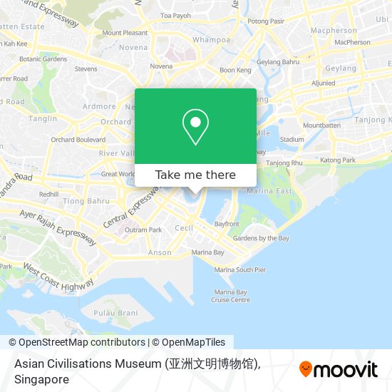 Asian Civilisations Museum (亚洲文明博物馆) map