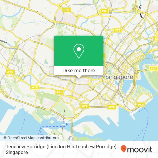 Teochew Porridge (Lim Joo Hin Teochew Porridge) map