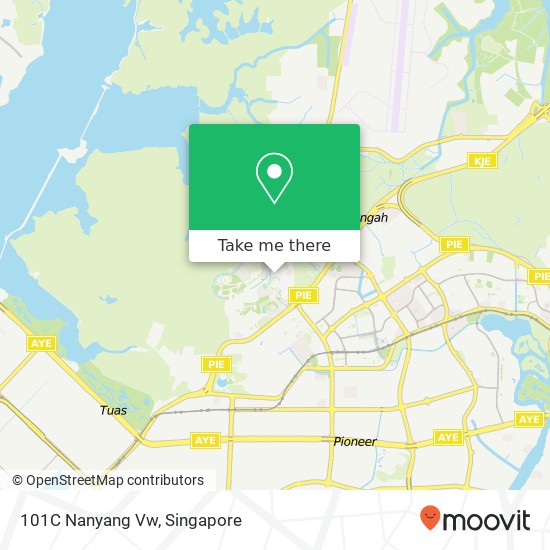 101C Nanyang Vw map