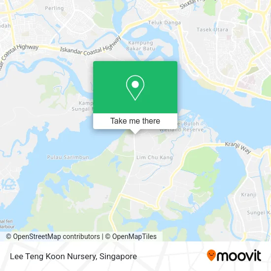 Lee Teng Koon Nursery map