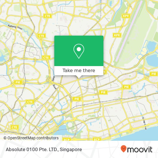 Absolute 0100 Pte. LTD.地图