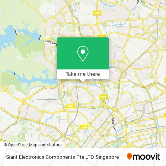 Siant Electronics Components Pte LTD map