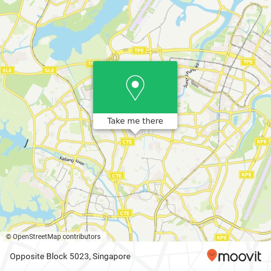 Opposite Block 5023 map