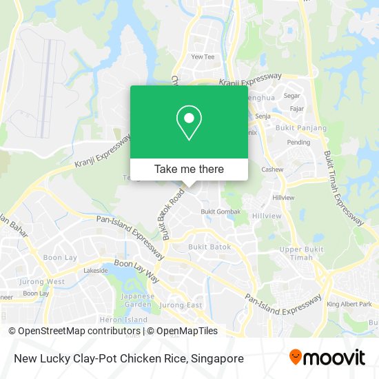 New Lucky Clay-Pot Chicken Rice map