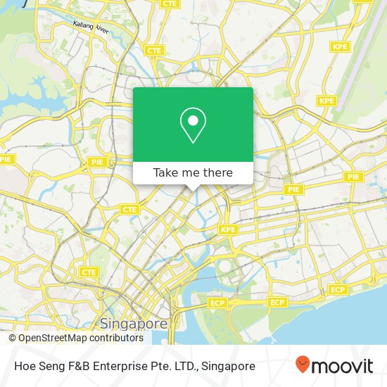 Hoe Seng F&B Enterprise Pte. LTD. map