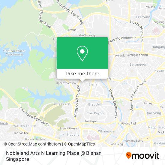 Nobleland Arts N Learning Place @ Bishan map