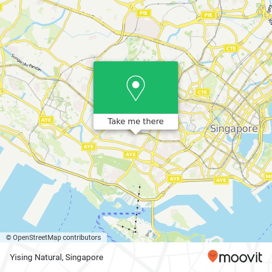 Yising Natural地图