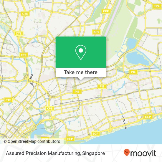 Assured Precision Manufacturing map