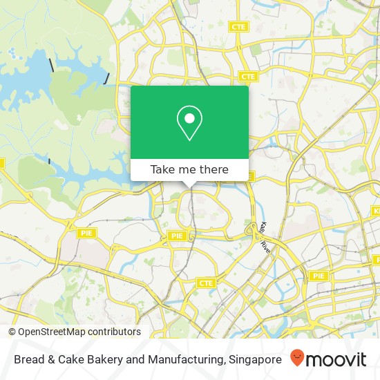 Bread & Cake Bakery and Manufacturing map