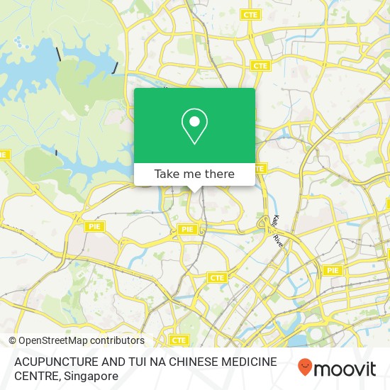 ACUPUNCTURE AND TUI NA CHINESE MEDICINE CENTRE map