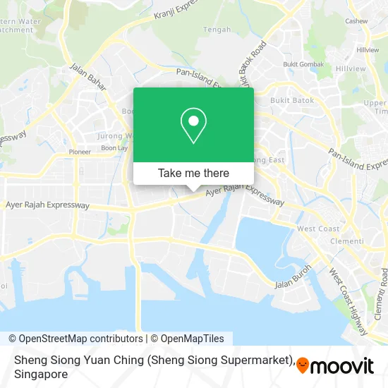 Sheng Siong Yuan Ching (Sheng Siong Supermarket) map