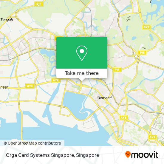Orga Card Systems Singapore map