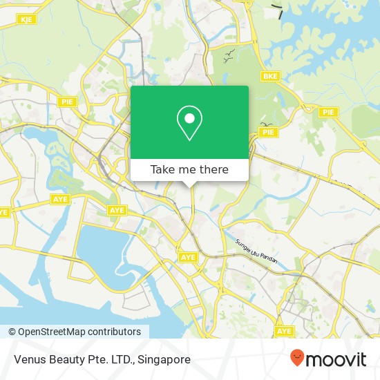 Venus Beauty Pte. LTD. map