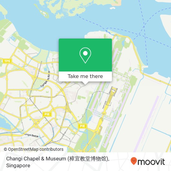 Changi Chapel & Museum (樟宜教堂博物馆)地图