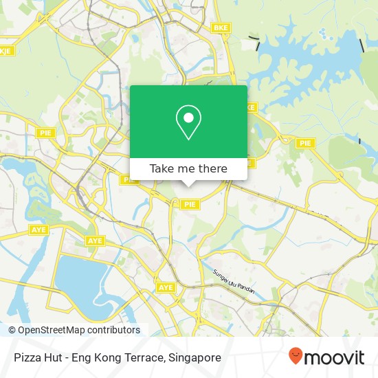 Pizza Hut - Eng Kong Terrace map