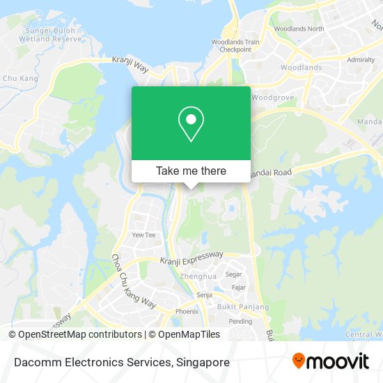Dacomm Electronics Services map