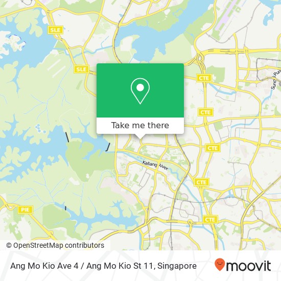 Ang Mo Kio Ave 4 / Ang Mo Kio St 11地图