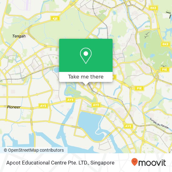 Apcot Educational Centre Pte. LTD. map