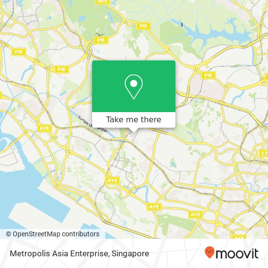 Metropolis Asia Enterprise map