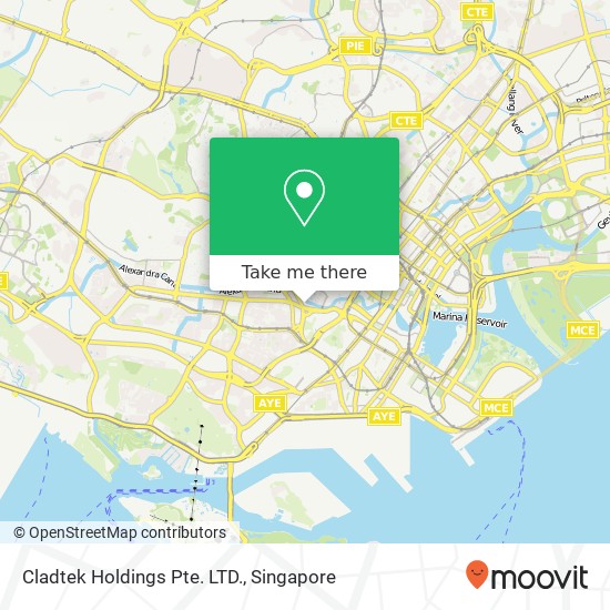 Cladtek Holdings Pte. LTD. map