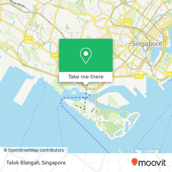 Telok Blangah地图