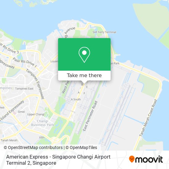 American Express - Singapore Changi Airport Terminal 2地图