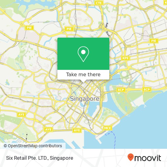 Six Retail Pte. LTD. map