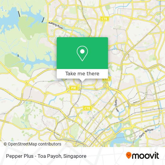 Pepper Plus - Toa Payoh map