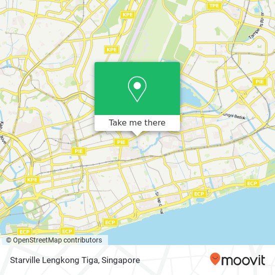 Starville Lengkong Tiga地图