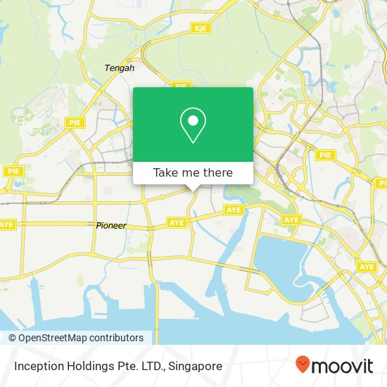 Inception Holdings Pte. LTD. map