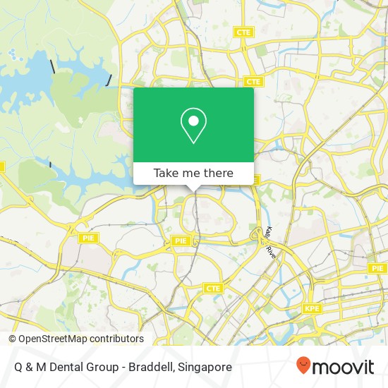 Q & M Dental Group - Braddell map