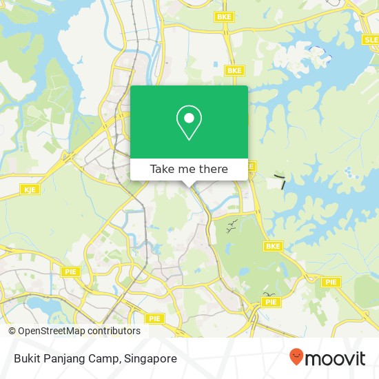 Bukit Panjang Camp地图