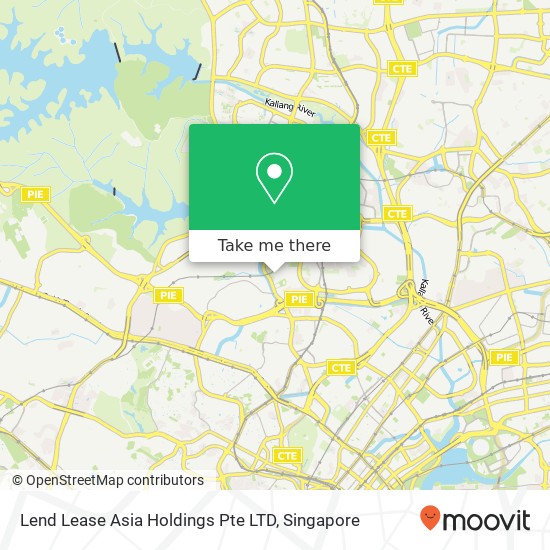 Lend Lease Asia Holdings Pte LTD map
