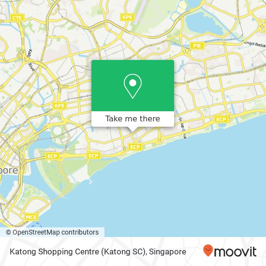 Katong Shopping Centre (Katong SC)地图