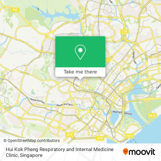 Hui Kok Pheng Respiratory and Internal Medicine Clinic map